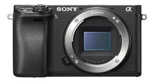 Sony Kit Alpha 6400 + lente SELP1650 ILCE-6400L mirrorless cor preto