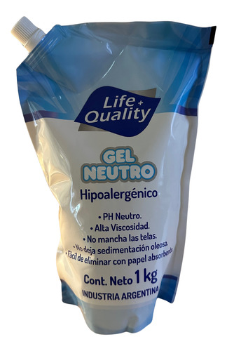 2k Gel Neutro Aparatologia Depi Ecografía Kinesio