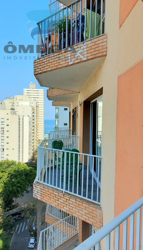 Imagem 11 de 20 de Ótimo Apartamento Na Praia Das Pitangueiras - Vista Parcial Para O Mar - Ap06093 - 69941090