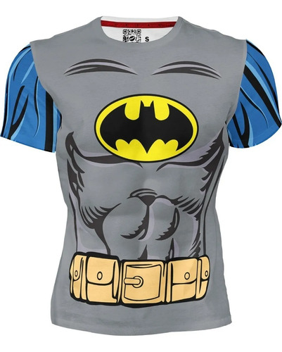 Playera Sublimada Traje Retro Batman Comic Super Heroe Murci