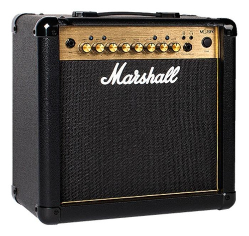 Amplificador Marshall MG15GFX Transistor para guitarra de 15W cor preto 230V