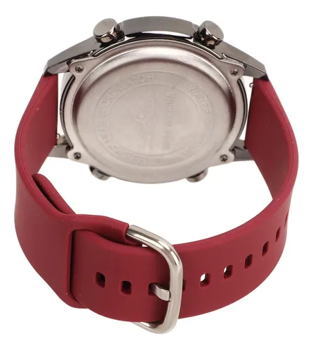 Reloj Digital Cronógrafo Wr50m Resistente Al Agua, Luminoso,