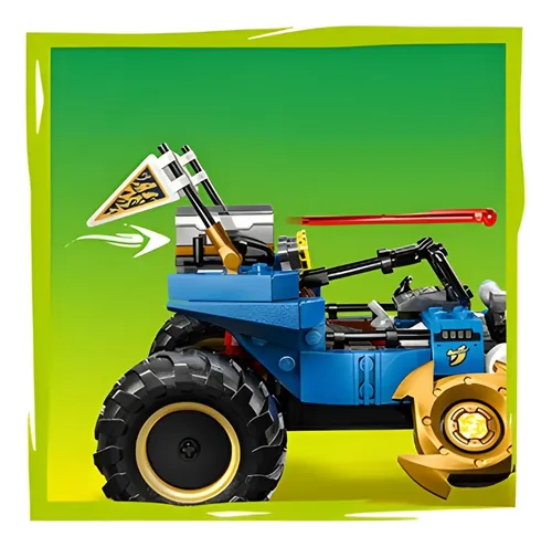 Carro Transformador Do Jay Ninjago 387 Peças 71856 - Lego