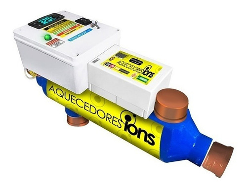 Aquecedor De Piscina 40 Mil Litros 10kw Ionizador Tratamento