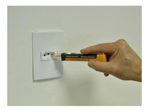 Imagem 4 de 5 de Detector De Tensão Ac 1000v Com Bip E Led Hk-volt Ii Hikari