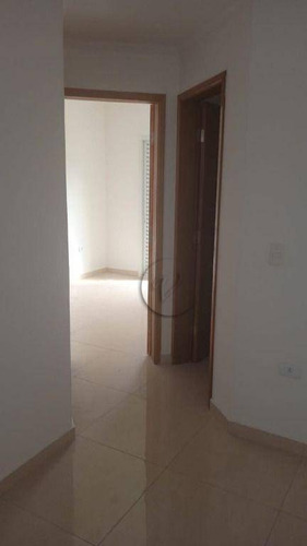 Imagem 3 de 22 de Cobertura Com 2 Dormitórios Para Alugar, 110 M² Por R$ 1.800,00/mês - Vila Lucinda - Santo André/sp - Co0853