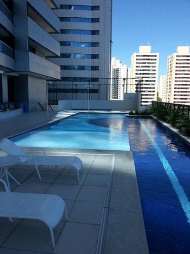 Imagem 8 de 24 de Salvador Prime 2 Suítes Com 73 M² E 1 Vaga, Vista Mar, Nascente E Andar Alto (porteira Fechada) - Ap00128 - 70248816