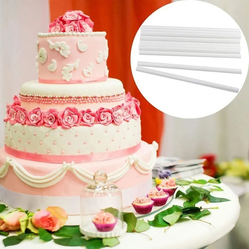 Imagen 5 de 5 de Set De 10 Varillas De Soporte Para Pasteles De Varios Pisos