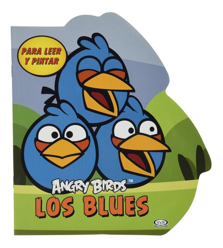 Angry Birds Para Leer Y Colorear/letra Imprenta Mayuscula