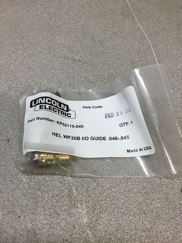 New Lincoln Electric Kp52115-045 Helix Wf20b Inlet/outle Ttf