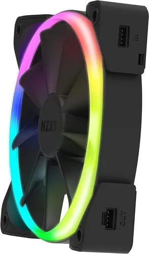 Kit Controlador Nzxt Hue2 + 2 Fans Aer Rgb2 Led 140mm