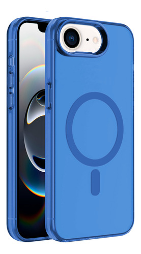 Funda Case Deluxe Para iPhone 16e Compatible Con Magsafe Azul