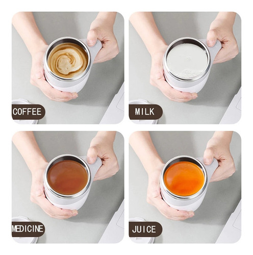 Kl Taza De Café Inteligente Con Agitación Automática, Sin