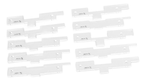 Medidor De Altura De Configuración, 10 Barras De Configuraci