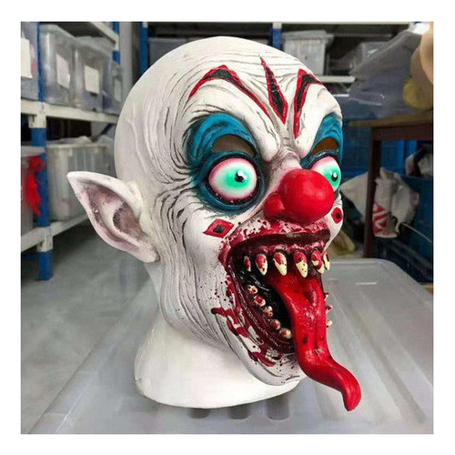 New Máscara De Látex De Terror Payaso Diablo Paranew 2024
