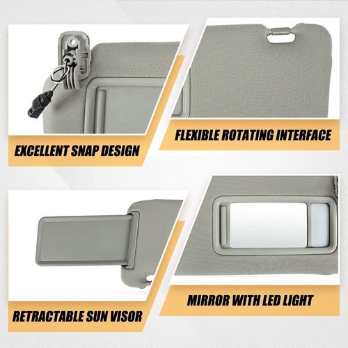 B Visera Lateral Izquierda Para Mazda Cx-9 2010-2015