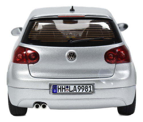 Vw Golf Gti Pirelli A5 2007 Escala 1:18 Norev Color Plateado
