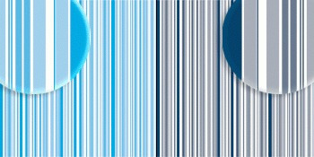 Imagem 2 de 2 de Repeteco - Duo Básico Listras Azul/azul Marinho - Hortência