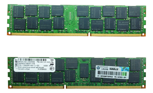 Memória 16 Gb Ddr3 Ecc Rdimm 1333 Mhz P/ Dell R410 G/ 1 Ano (Usado)