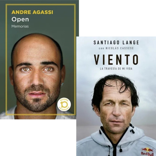 Pack Open + Viento - Andre Agassi / Santiago Lange