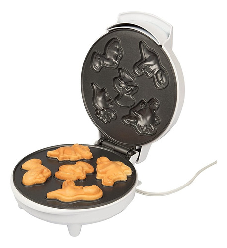 Mini Gofrera Wafflewow, De Dinosaurios, Anti-adherente
