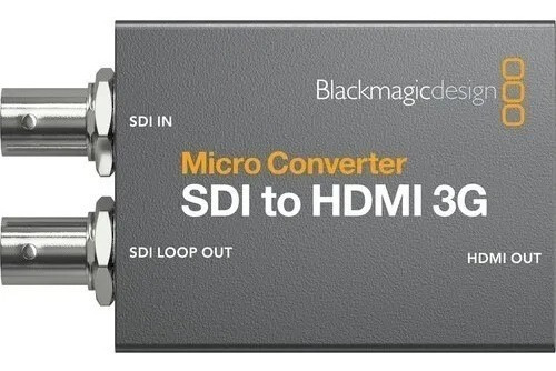 Micro Converter Blackmagic Sdi/hdmi 3g Sin Fuente
