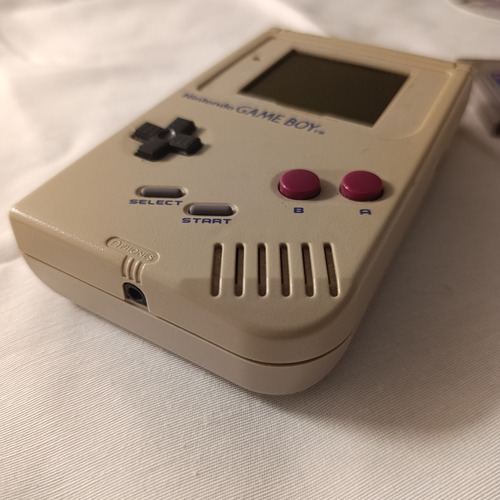 Gb Dmg Consola Nintendo Game Boy Clásica Con Juego Tetris Gris (Usado)