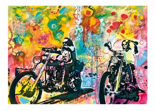 Motocicletas Dean Russo Easy Rider 1000pz Rompecabezas Heye