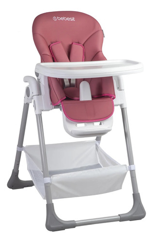 Silla De Comer Bebe Plegable Bebesit Snack Con Diseños Color Rosa