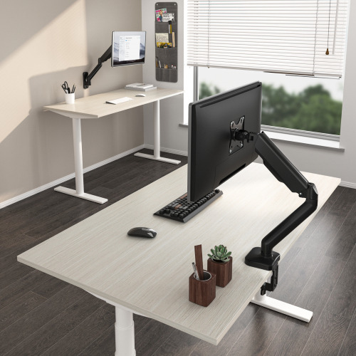 Rack Soporte Para Monitor 17-32 Hidráulico, Flexible, Negro