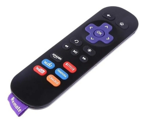 Control Roku De Repuesto Para Roku 1/ 2/ 3/ 4 Lt Hd Xd 