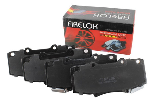 Balatas Toyota Hilux 2009-2013 Cerámica Delanteras Firelok