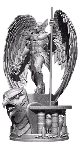 Figura De Accion Para Pintar (hawkman) Dc Comics 23cm