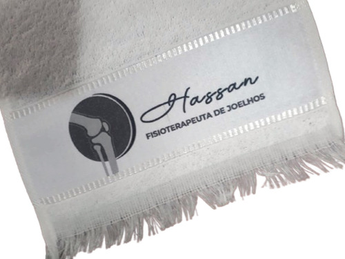 Kit Com 250 Toalhinhas Personalizadas Com Sua Logo Embaladas