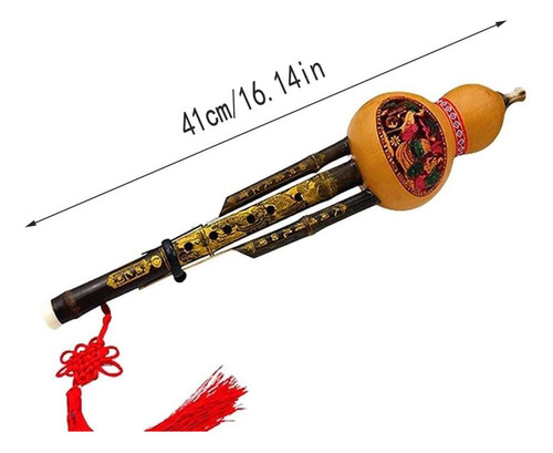 Hulusi Chino: Flauta Ancestral De BambĂș Y Cucurbit Musical
