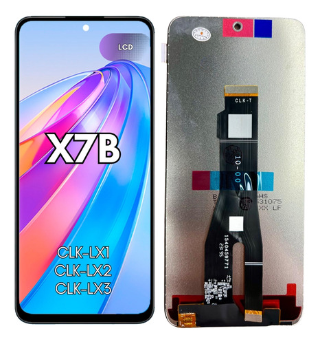 Pantalla Display Para Honor X7b Clk-lx3 Original Negro
