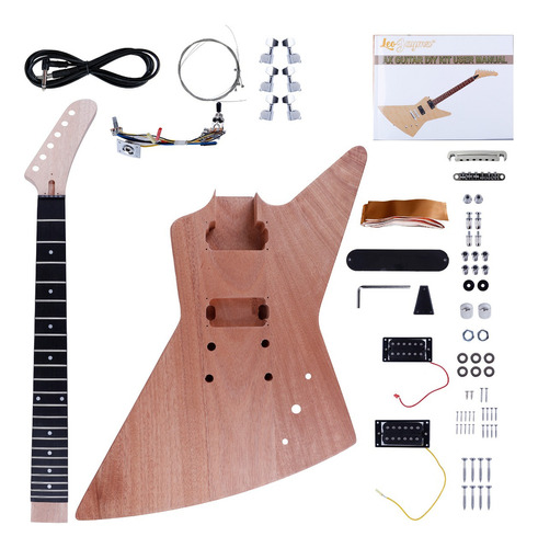 Kit De Guitarra Eléctrica Leo Jaymz Diy Ex Style