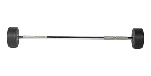 Barra Reta Montada 47,5kg Profissional Ahead Sports Cor Preto