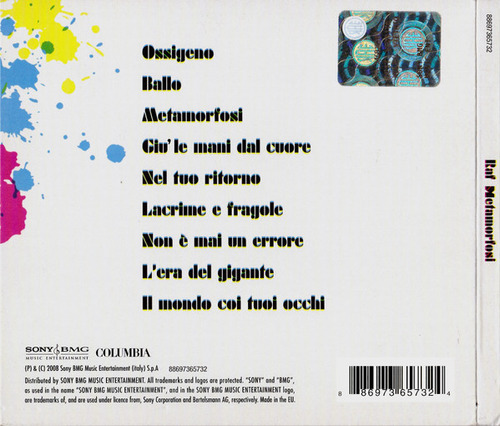 Cd Metamorfosi (raf (5)) Estándar