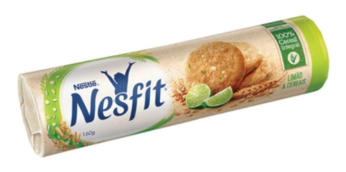 Biscoito Limão E Cereais Nesfit 160g