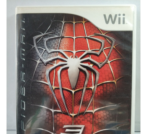 Nintendo Wii Spider-man (somente Capa Estojo E Manual)