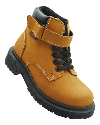 Media Bota Coqueta Y Audaz 424010-m Piel Miel Niños