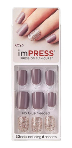 Uñas Kiss Impress Night Fever
