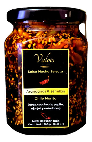 24 Salsas Machas -semillas Selectas- 250g C/u Valois Gourmet