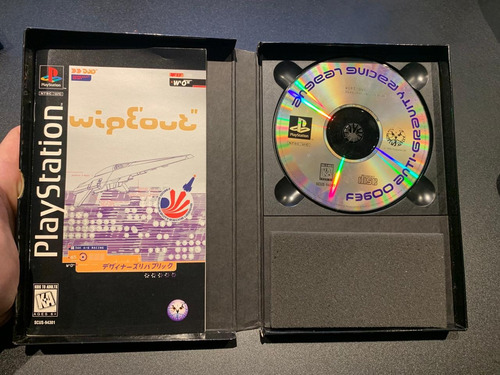 Wipeout Sony Playstation Ps1 Long Box (Usado)