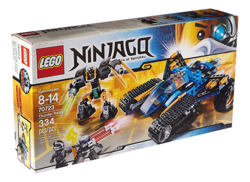 Juguete Lego Ninjago Thunder Raider 334 Piezas