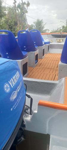 Vendo Barco De Fibra 5.70 M, Motor Yamaha 40 Hp 2022 Partida