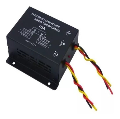 Inversor De Voltaje, 24 A 12 Volt 15 Amper Vehiculo