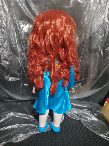 Muñeca Disney Animator Mérida De Los Parques Orlando Usada (Usado)