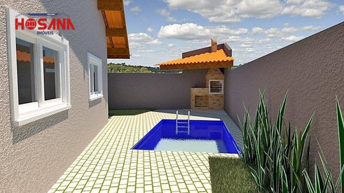 Casa Com 3 Dormitórios À Venda, 86 M² Por R$ 390.000,00 - Nova Atibaia - Atibaia/sp - Ca0764